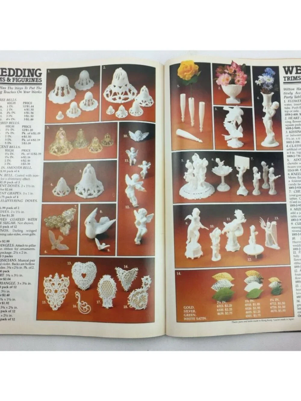 Vintage Wilton Cake Decorating Yearbook 1982 Patterns Designs Baking Book